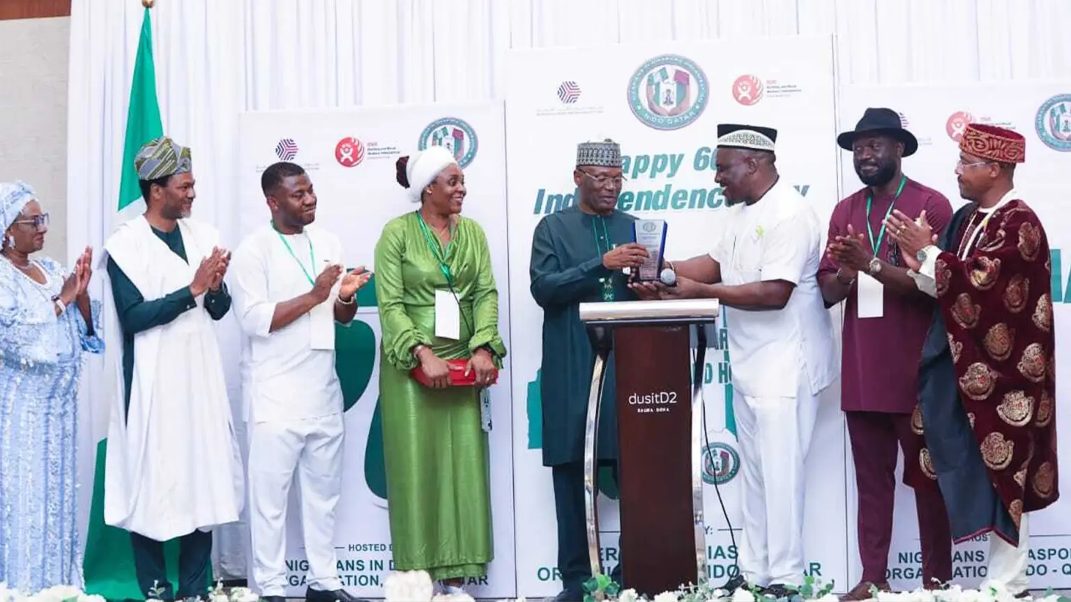 Nigerians in Qatar honour Yakubu over improved consular services